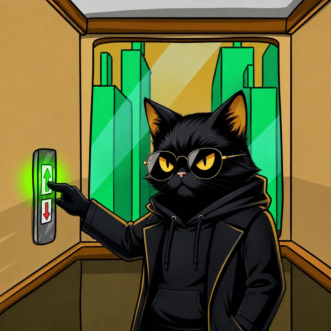 $ZHAO artwork — Only Up Button