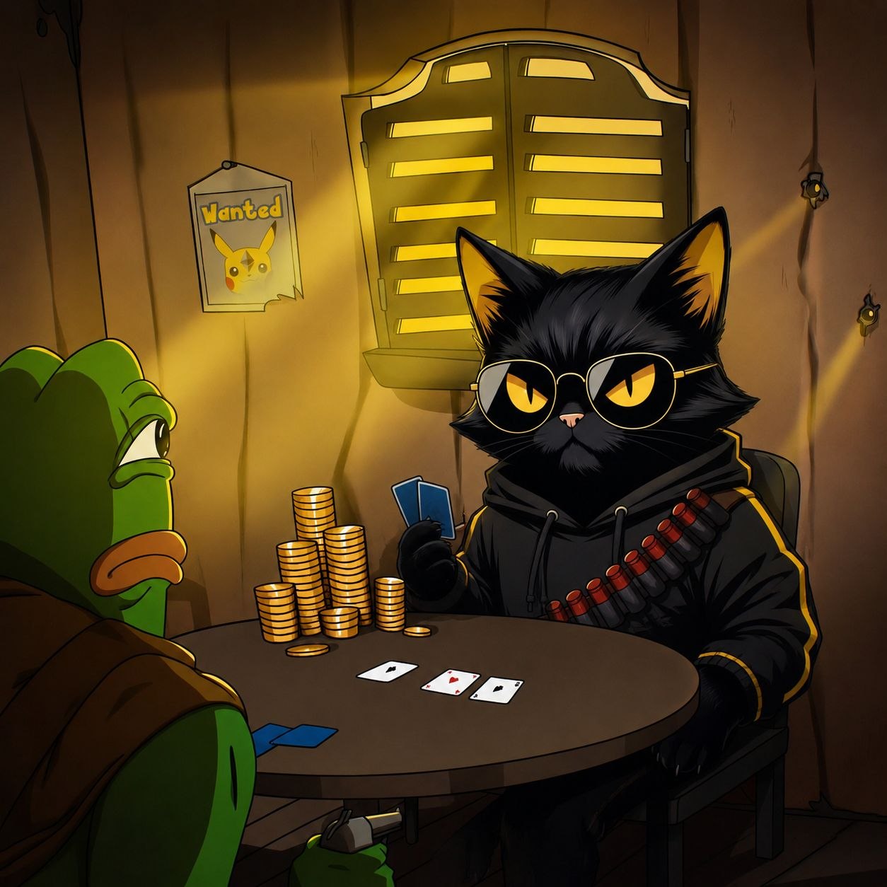 $ZHAO artwork — All In At The Saloon