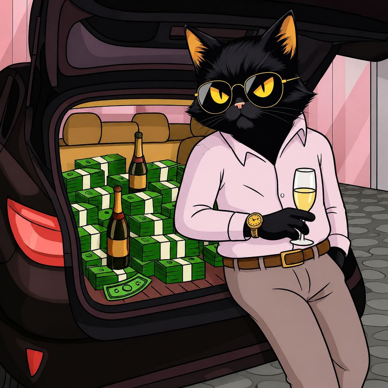$ZHAO artwork — Trunk Full Of Conviction